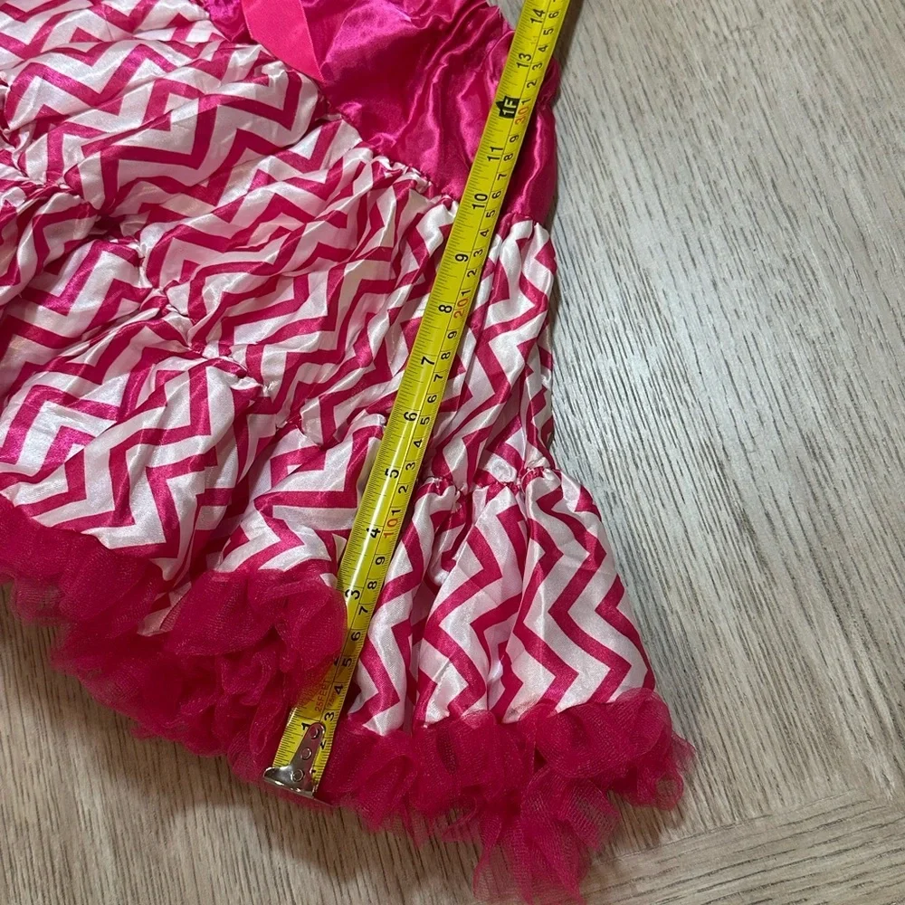 BigDreamz. Pink Chevron Skirt
